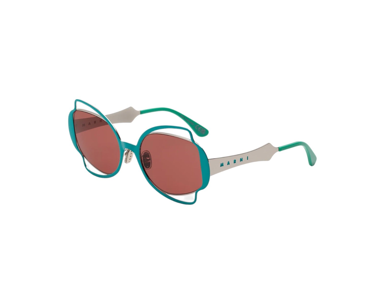Route Of The Sun Green WE3 Occhiali da sole Marni 1