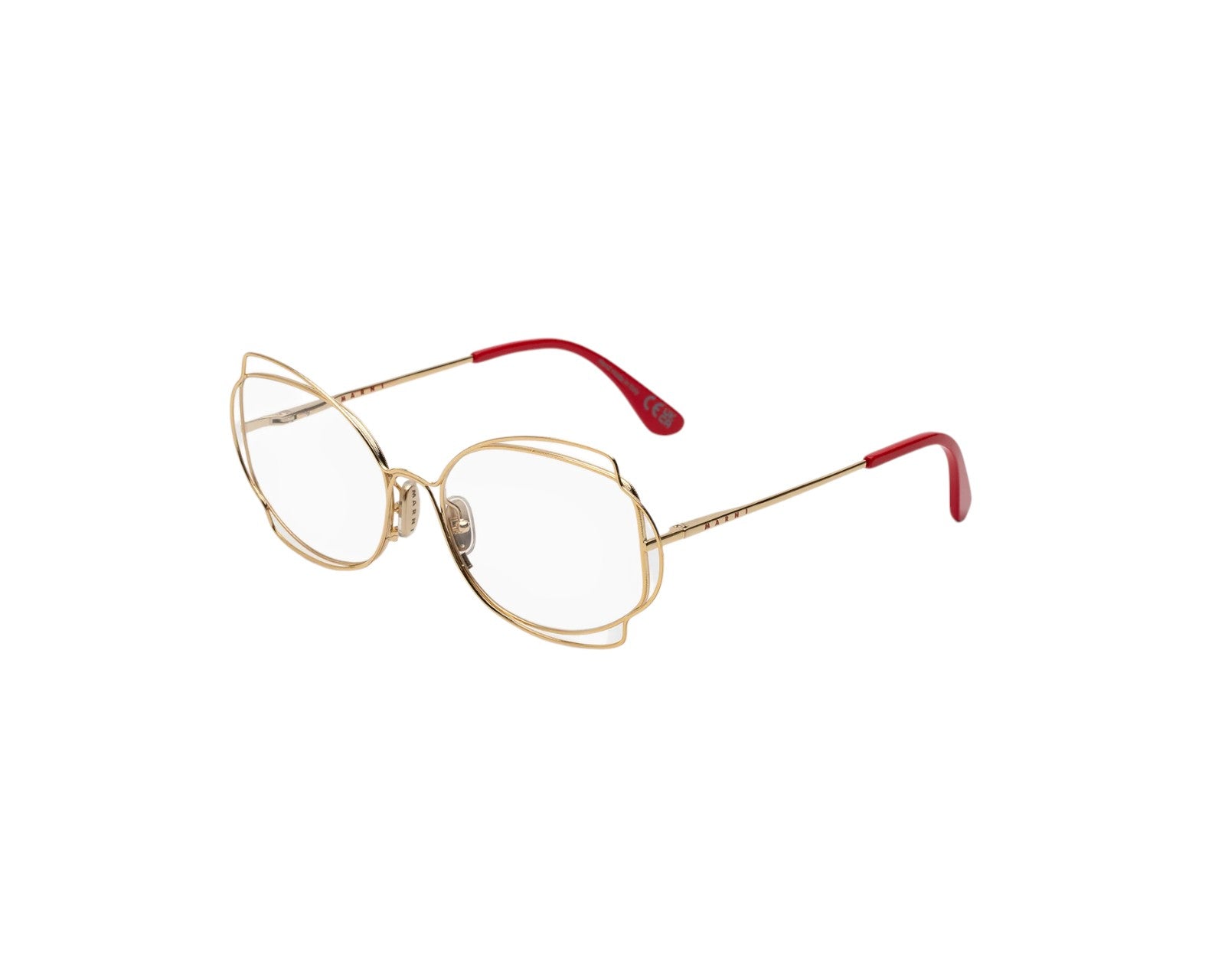 Marni BXL Route Of The Sun Optical Gold
