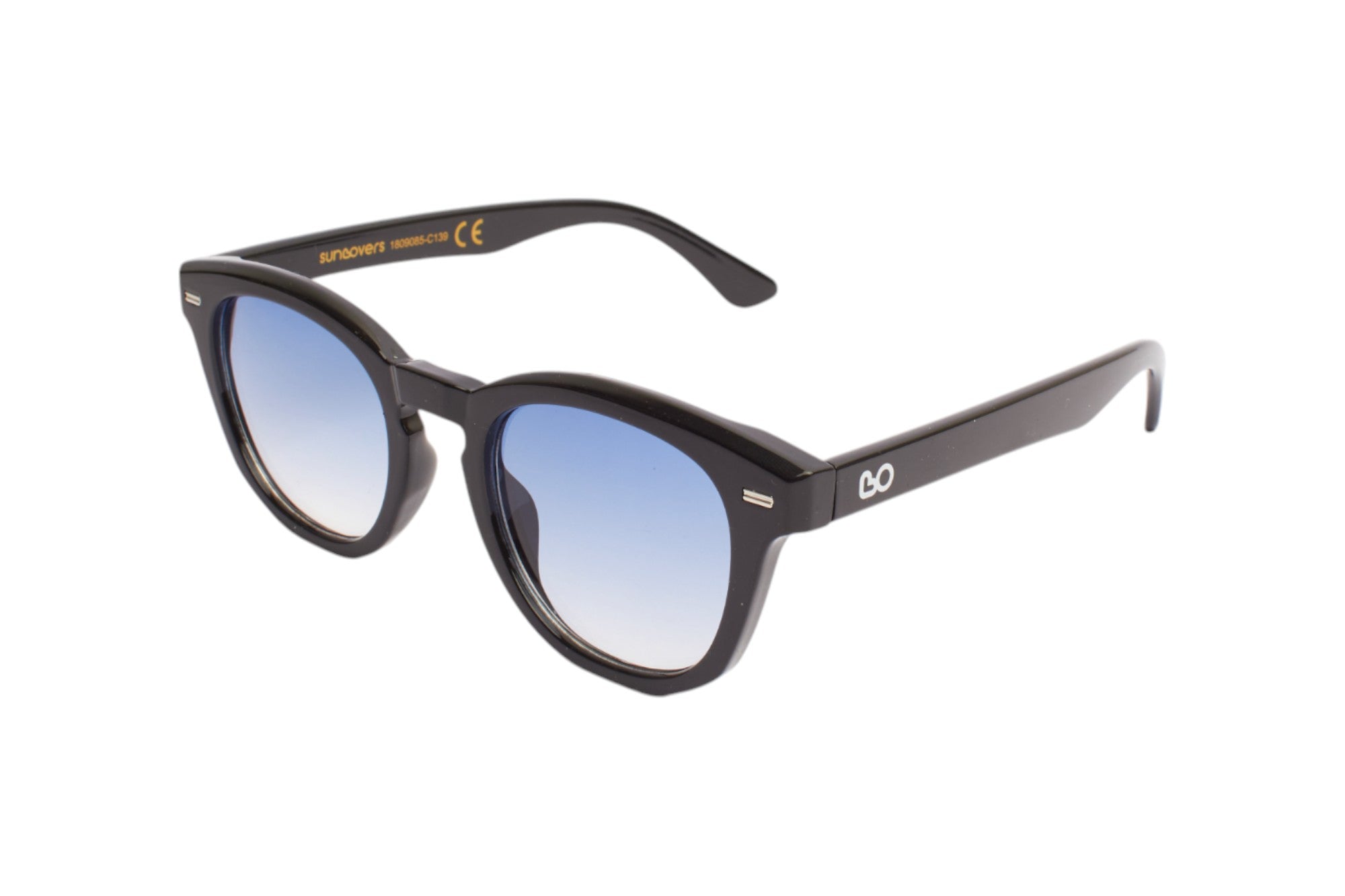 SLS059 Nero/Azzurro sfumato Occhiali da sole SUN LOVERS 1