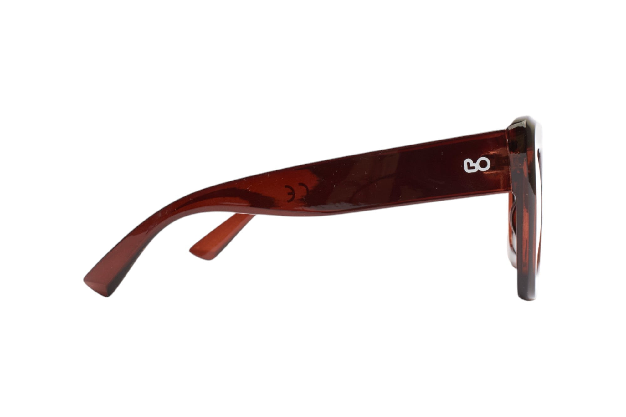 SLS089 Marrone trasparente/Marrone sfumato Occhiali da sole SUN LOVERS 3