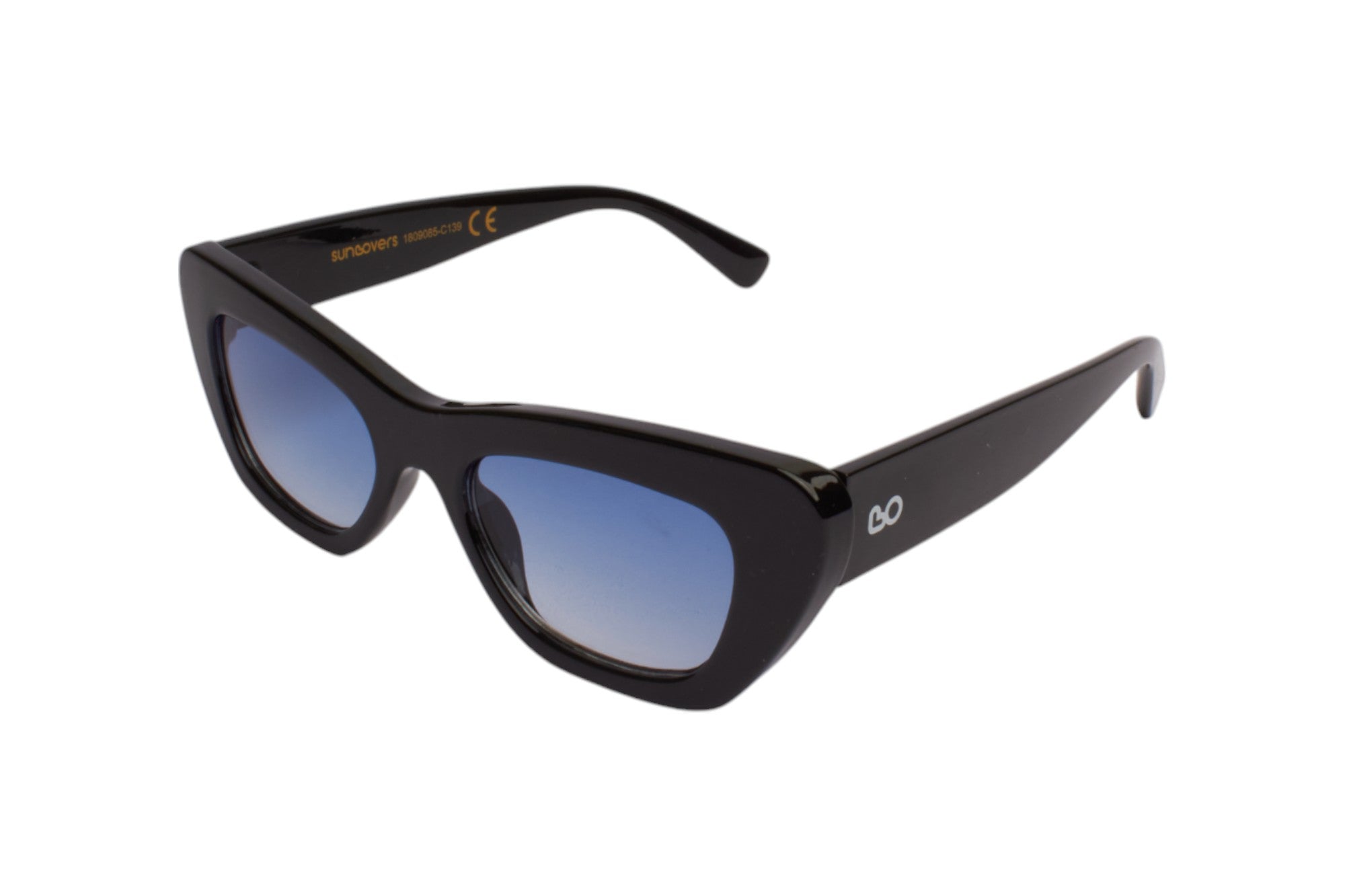 SLS182 Nero/Azzurro sfumato Occhiali da sole SUN LOVERS 1