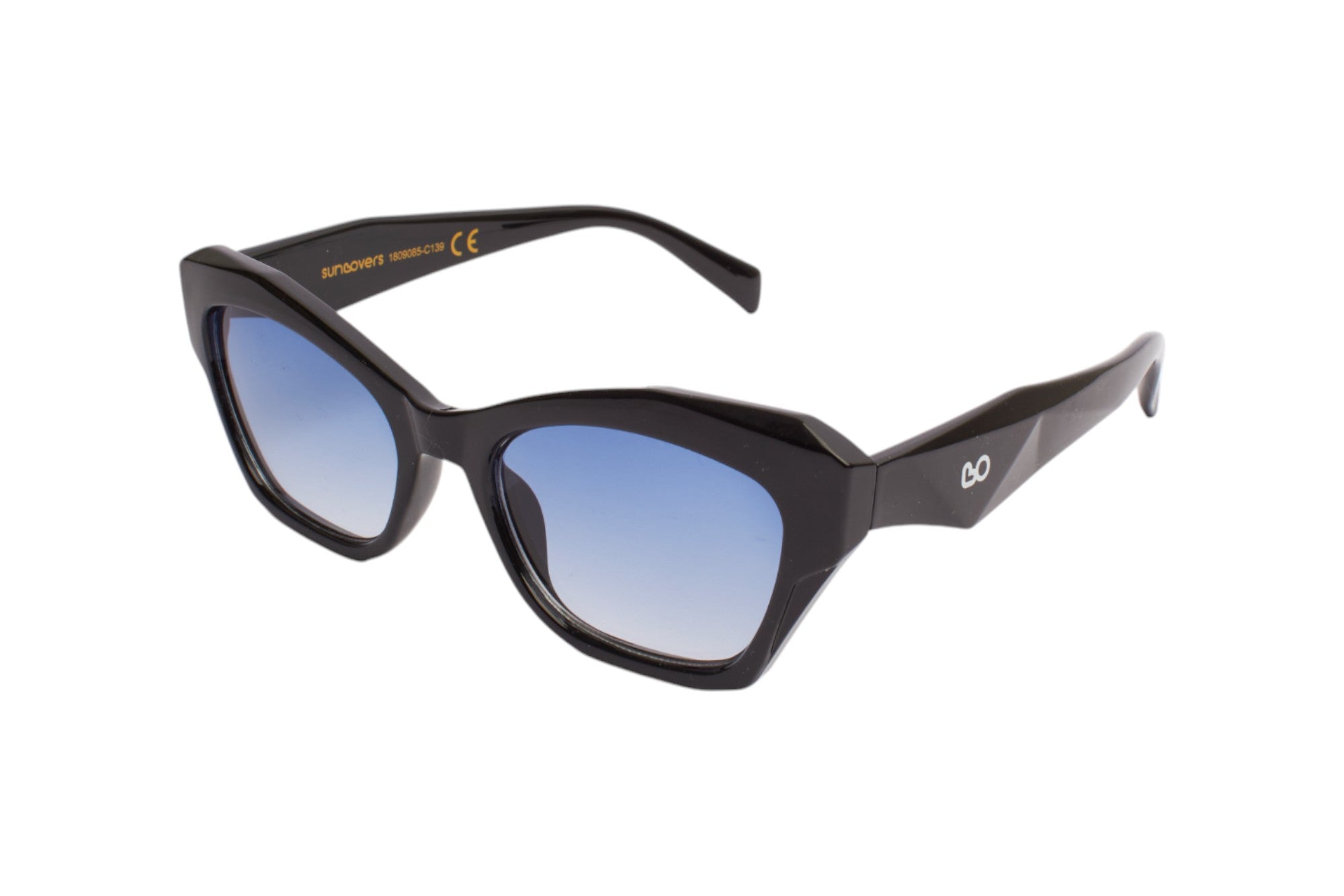 SLS244 Nero/Azzurro sfumato Occhiali da sole SUN LOVERS 1