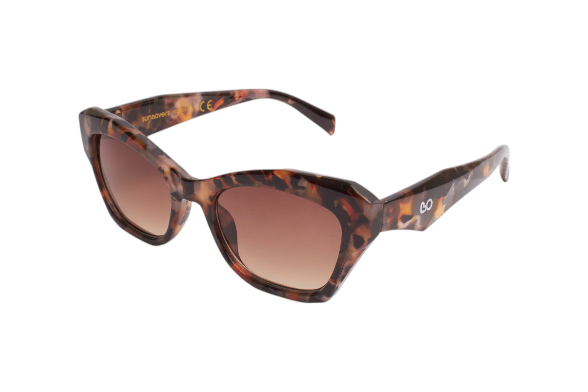 SLS244 Tartaruga scuro/Marrone sfumato Occhiali da sole SUN LOVERS 1