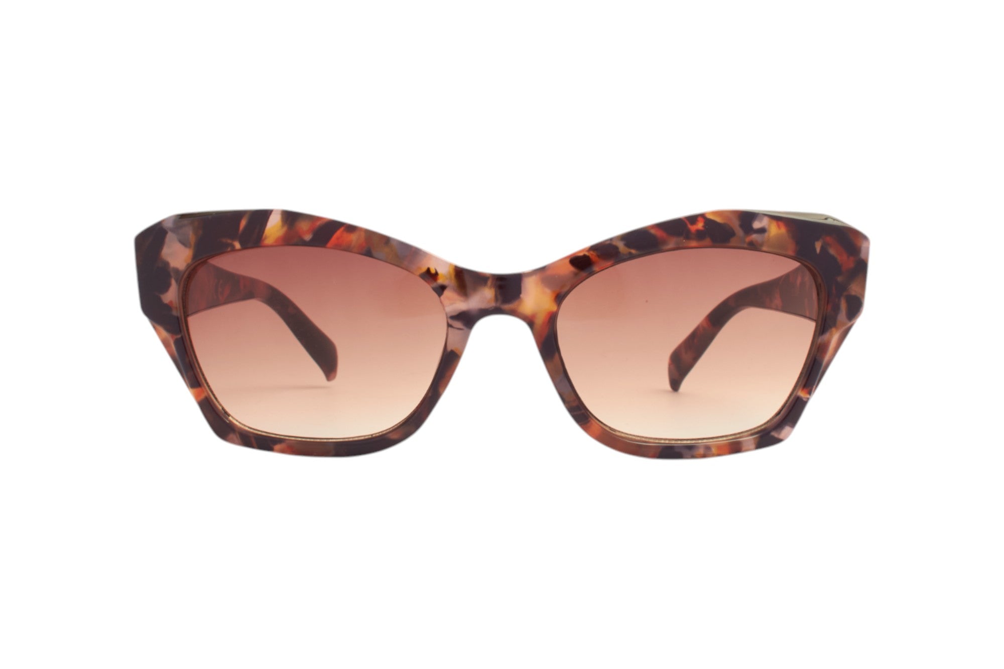 SLS244 Tartaruga scuro/Marrone sfumato Occhiali da sole SUN LOVERS 2