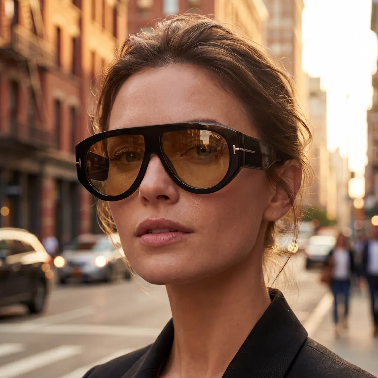 TOM FORD FT1044 BRONSON 01E Occhiali da sole TOM FORD 6