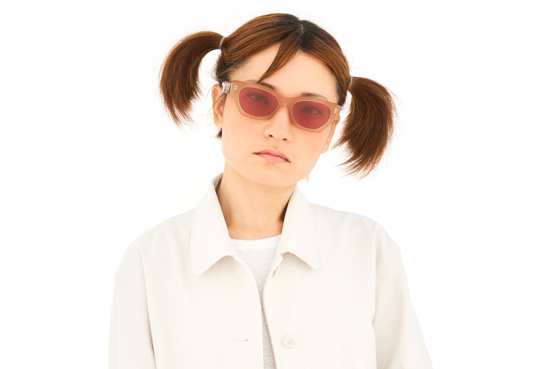 OV0 Tono Light brown Occhiali da sole Retrosuperfuture 4