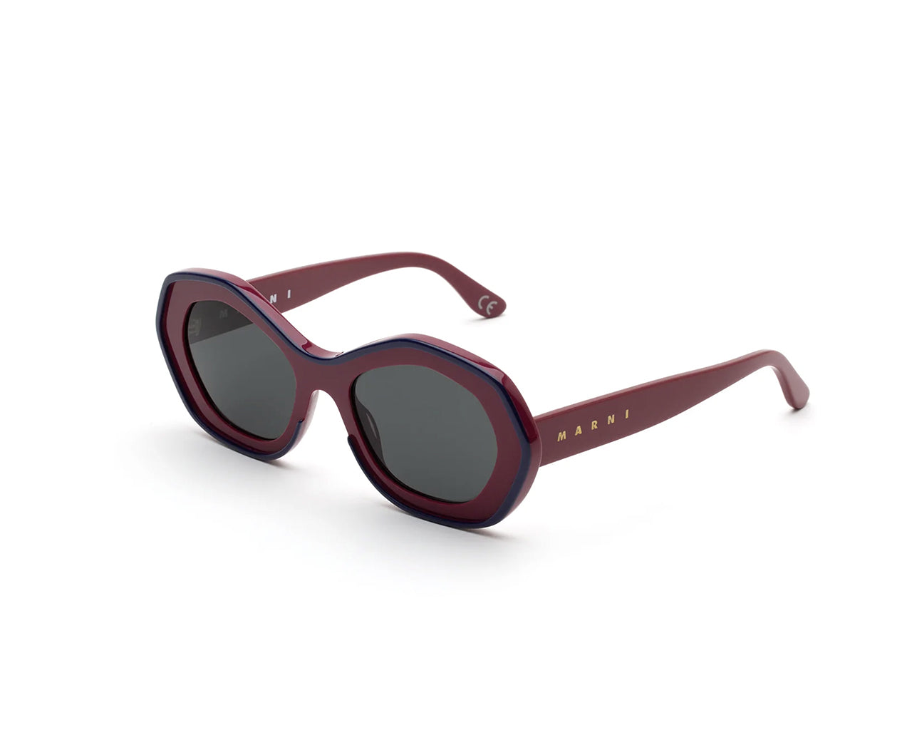 Ulawun Vulcano Bordeaux YAL Occhiali da sole Marni 1