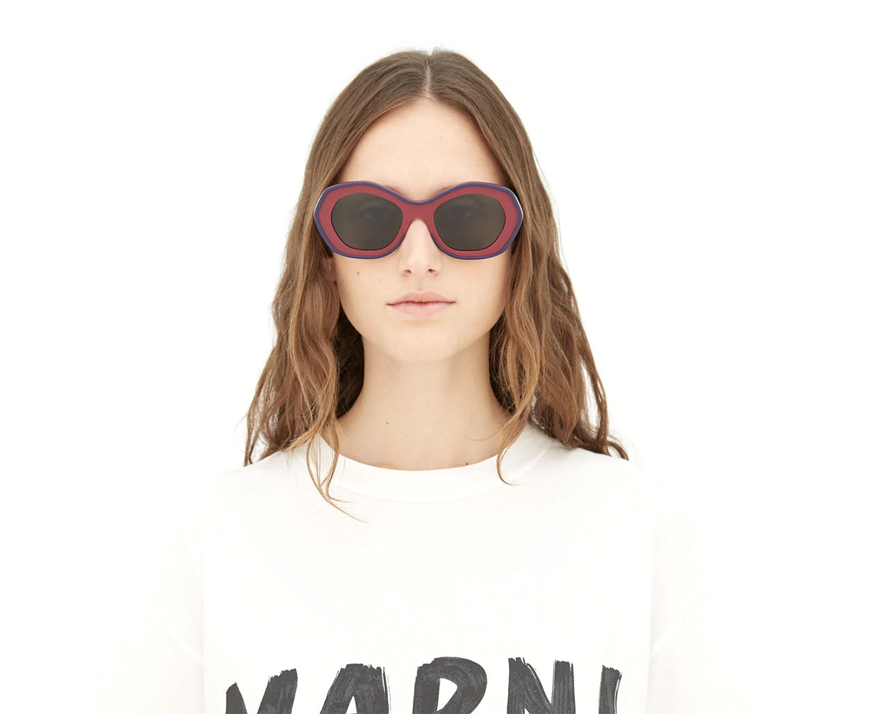 Ulawun Vulcano Bordeaux YAL Occhiali da sole Marni 4