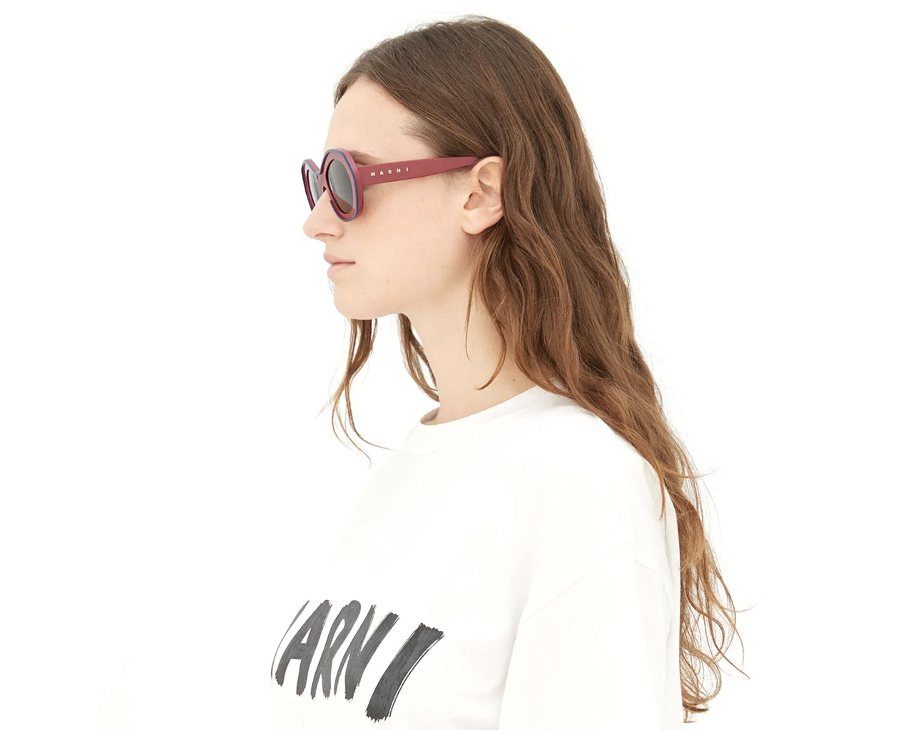 Ulawun Vulcano Bordeaux YAL Occhiali da sole Marni 3