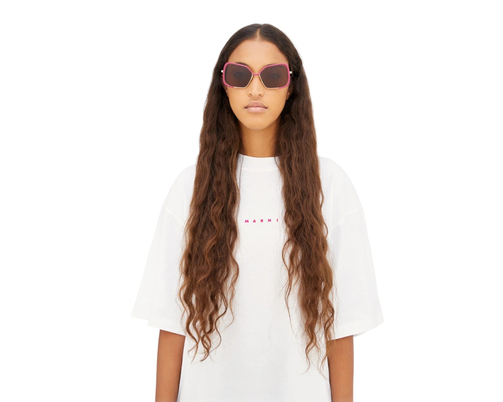 Unila Valley cod.colore Burgundy Gold U25 Occhiali da sole Marni 5