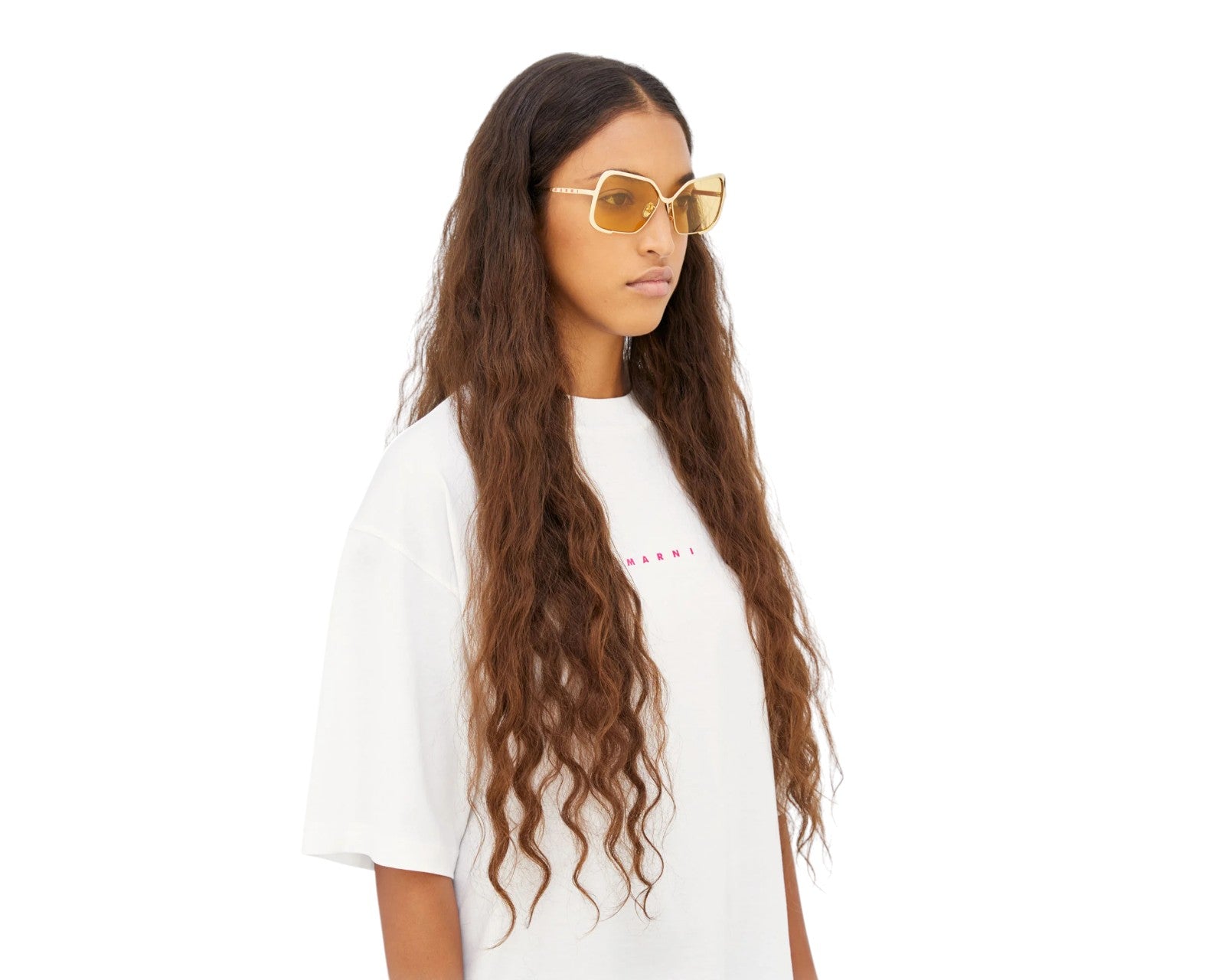 Unila Valley cod.colore Gold Mustard 52Z Occhiali da sole Marni 4