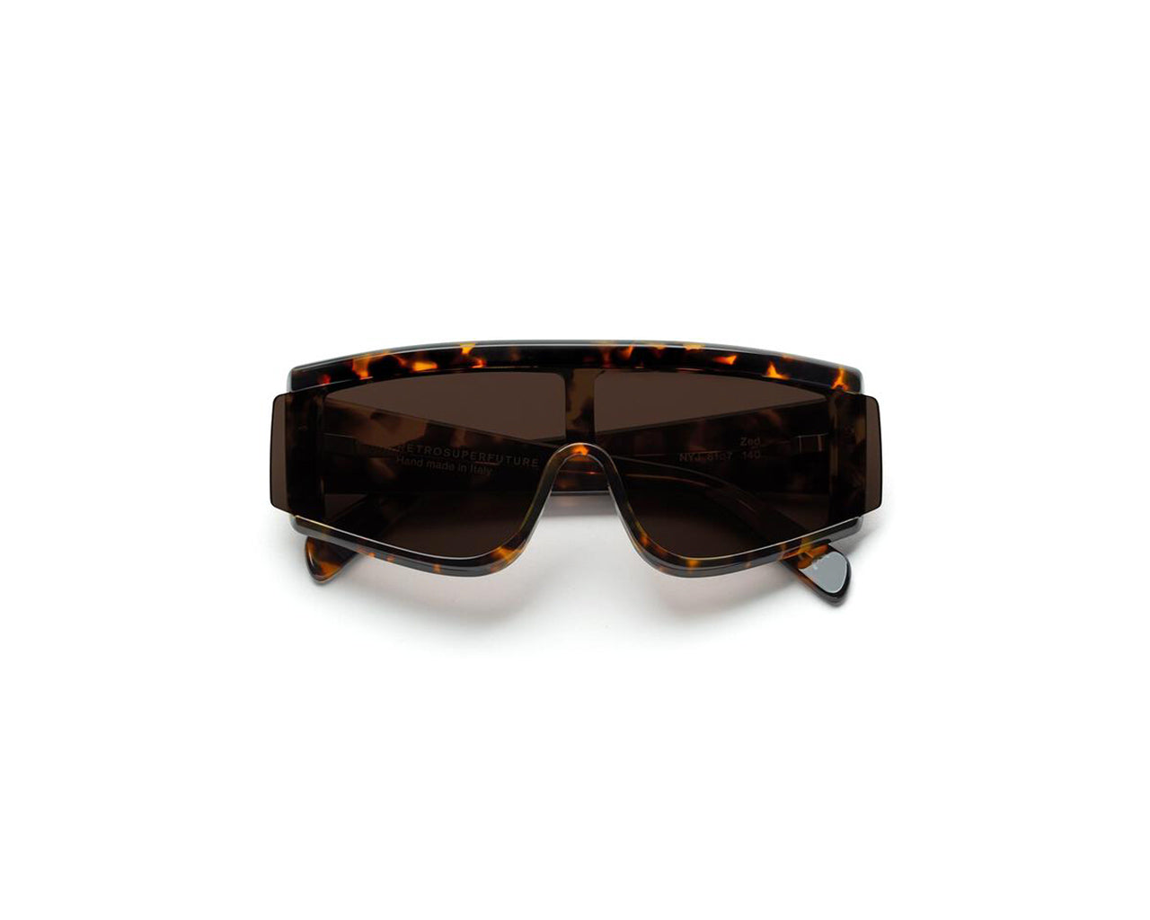 NYJ Zed Burnt Havana Occhiali da sole Retrosuperfuture 2