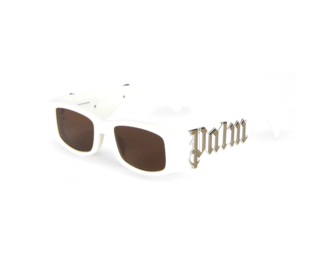PERI001 Angel 0160 White silver mirror Occhiali da sole PALM ANGELS 1