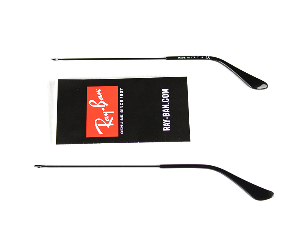 Aste di ricambio Ray-Ban 3025 Aviator Large Metal Aste di ricambio Ray - Ban Nero 000026102009 3