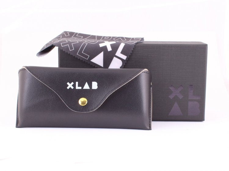Clip-on 01 Oro/Marrone polarizzato per 8004 stile moscot calibro 48mm Clip on XLAB 4