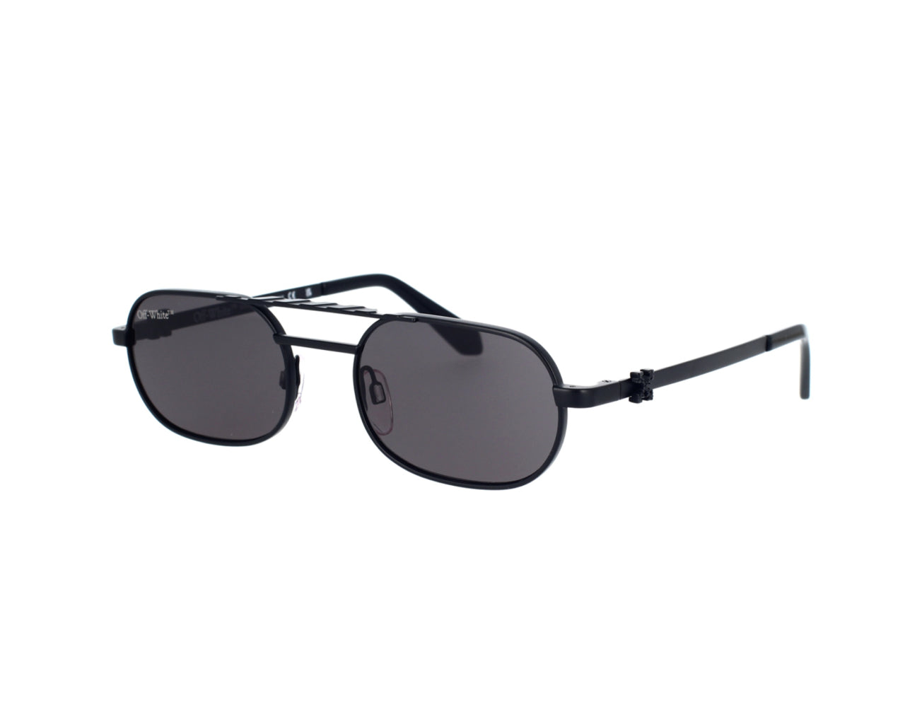 OERI072 Baltimore 1007 Black dark grey Occhiali da sole Off-White 1