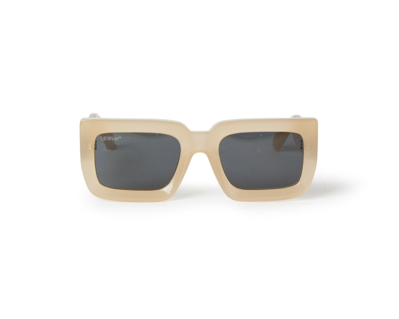 OERI073 Boston 1707 Sand dark grey Occhiali da sole Off-White 2
