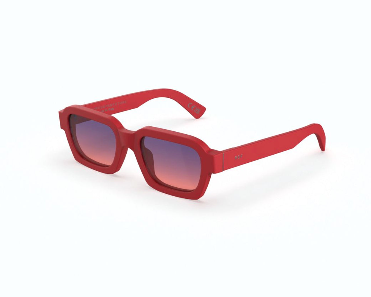 E8U Caro Red Occhiali da sole Retrosuperfuture 1