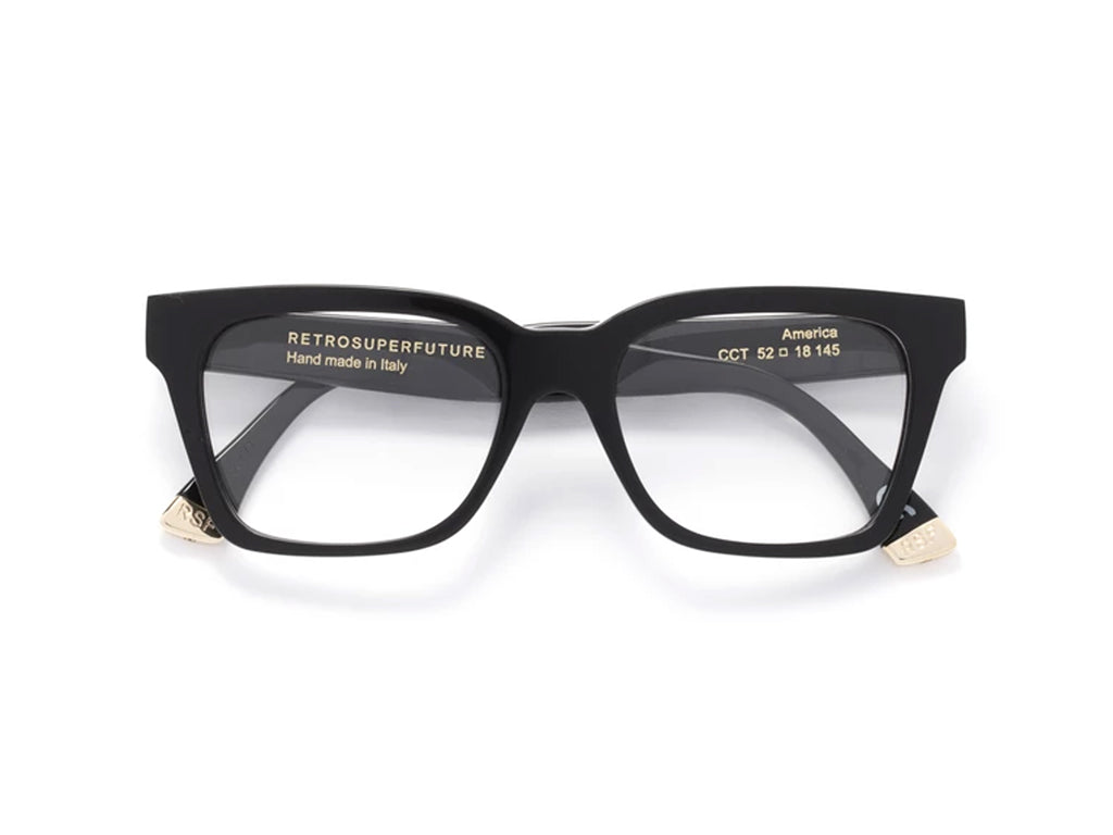 CCT America Optical Nero Montature da vista Retrosuperfuture 2
