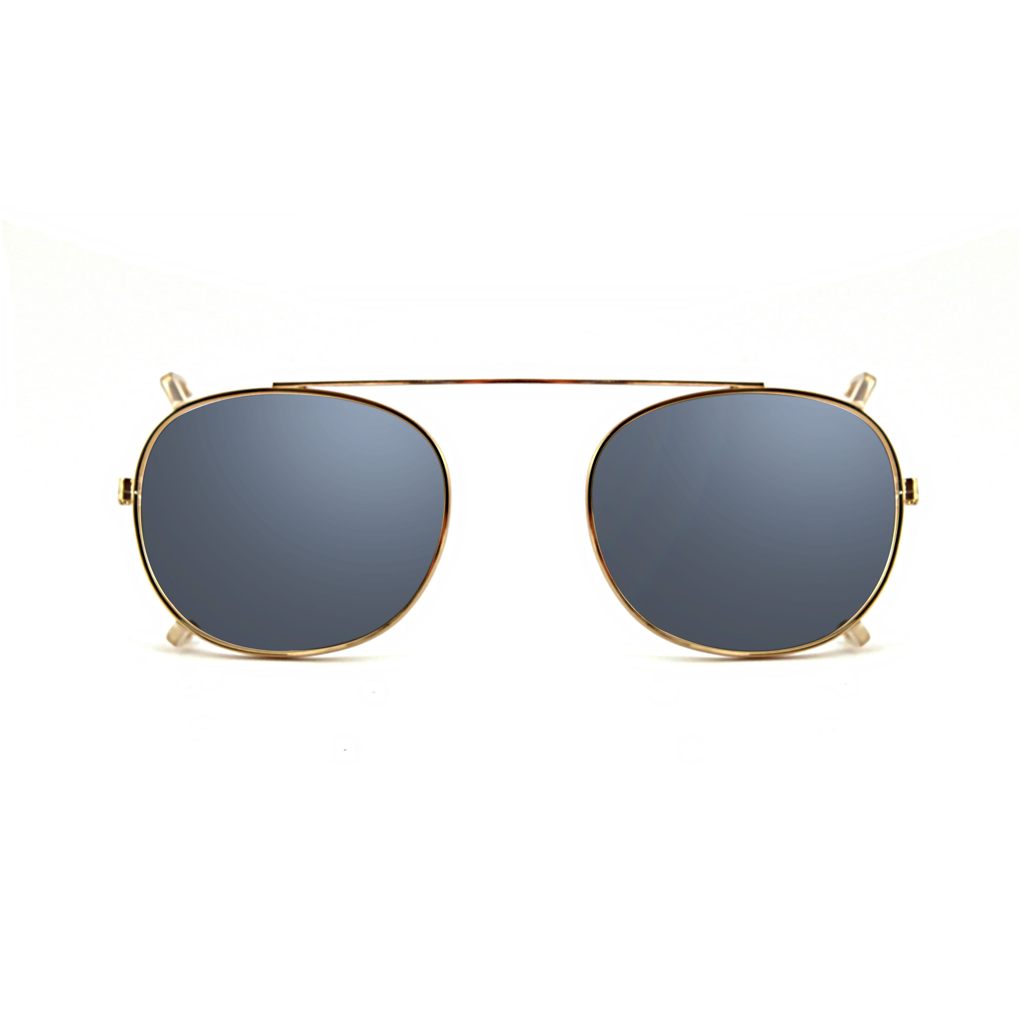 Clip-on 01 Oro/Fotocromatico grigio per 8004 stile moscot calibro 48mm Clip on XLAB 1