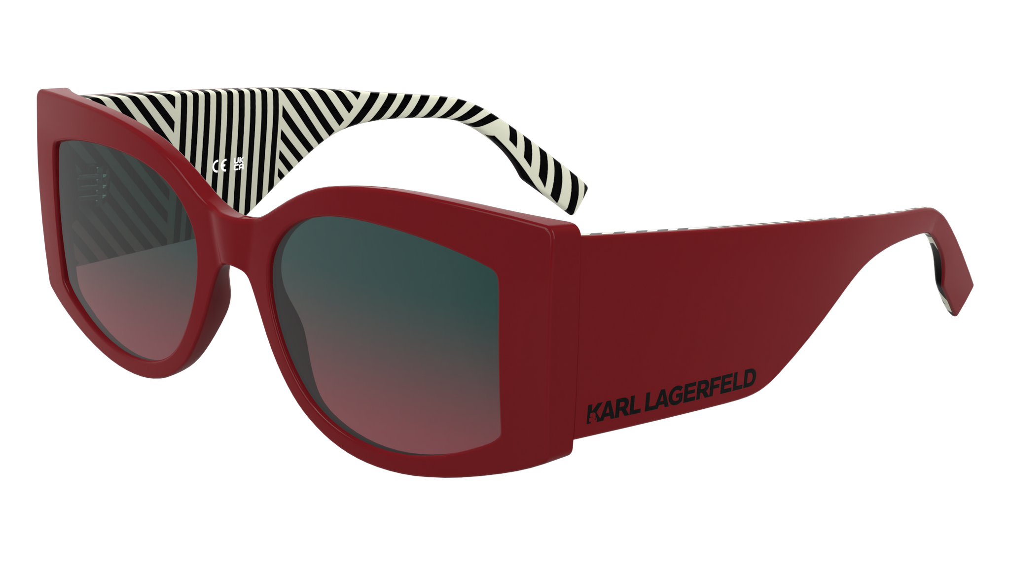 Occhiali Da Sole Karl Lagerfeld KL6076S 001 – Modello Unisex Nero, Lenti In Policarbonato, Taglia 53, Con Custodia - 5