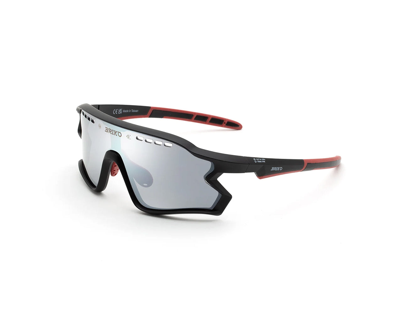 I6L Daintree Black red Occhiali da sole Briko 1
