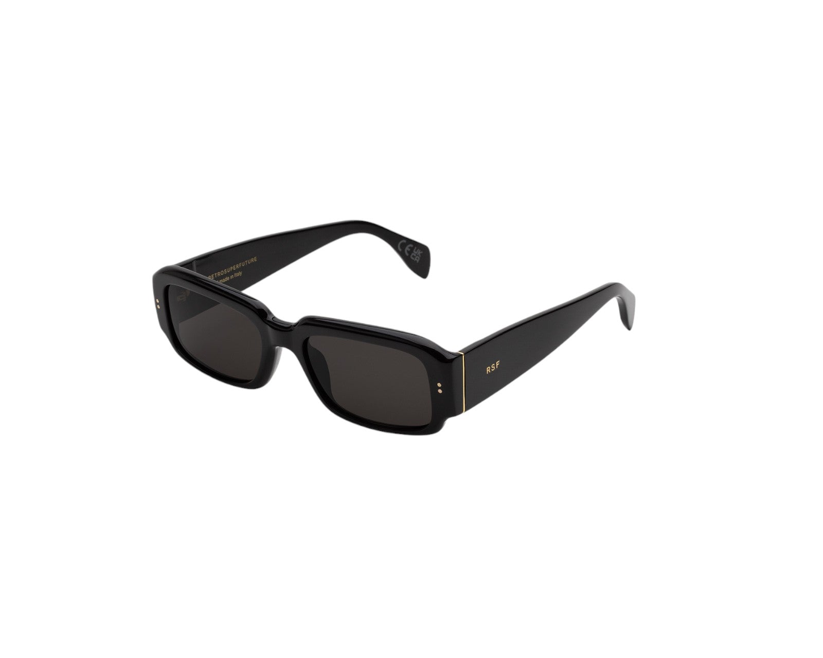 SG5 Etrusco Black Occhiali da sole Retrosuperfuture 1