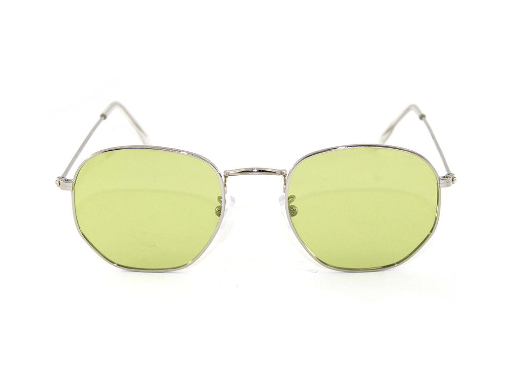 EX352 C.02 argento/verde polarizzato Occhiali da sole Exit+ 2