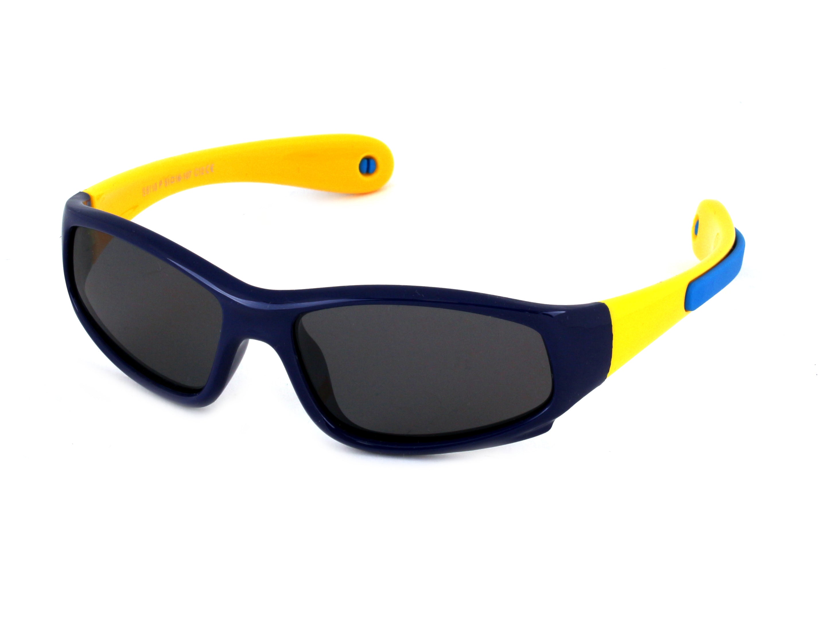 OCCH. SOLE BAMB. PLAST. S8110 C.12 BLU-GIALLO/FUMO *3P Occhiali da sole EXIT 1