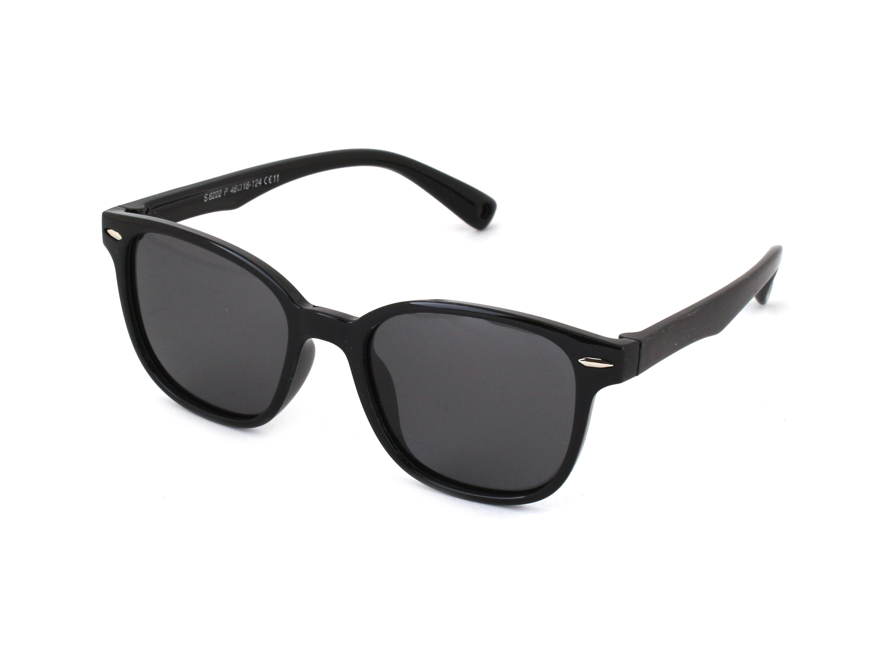 OCCH. SOLE BAMB. PLAST. S8222 C.11 NERO LUC./FUMO *3P Occhiali da sole EXIT 1