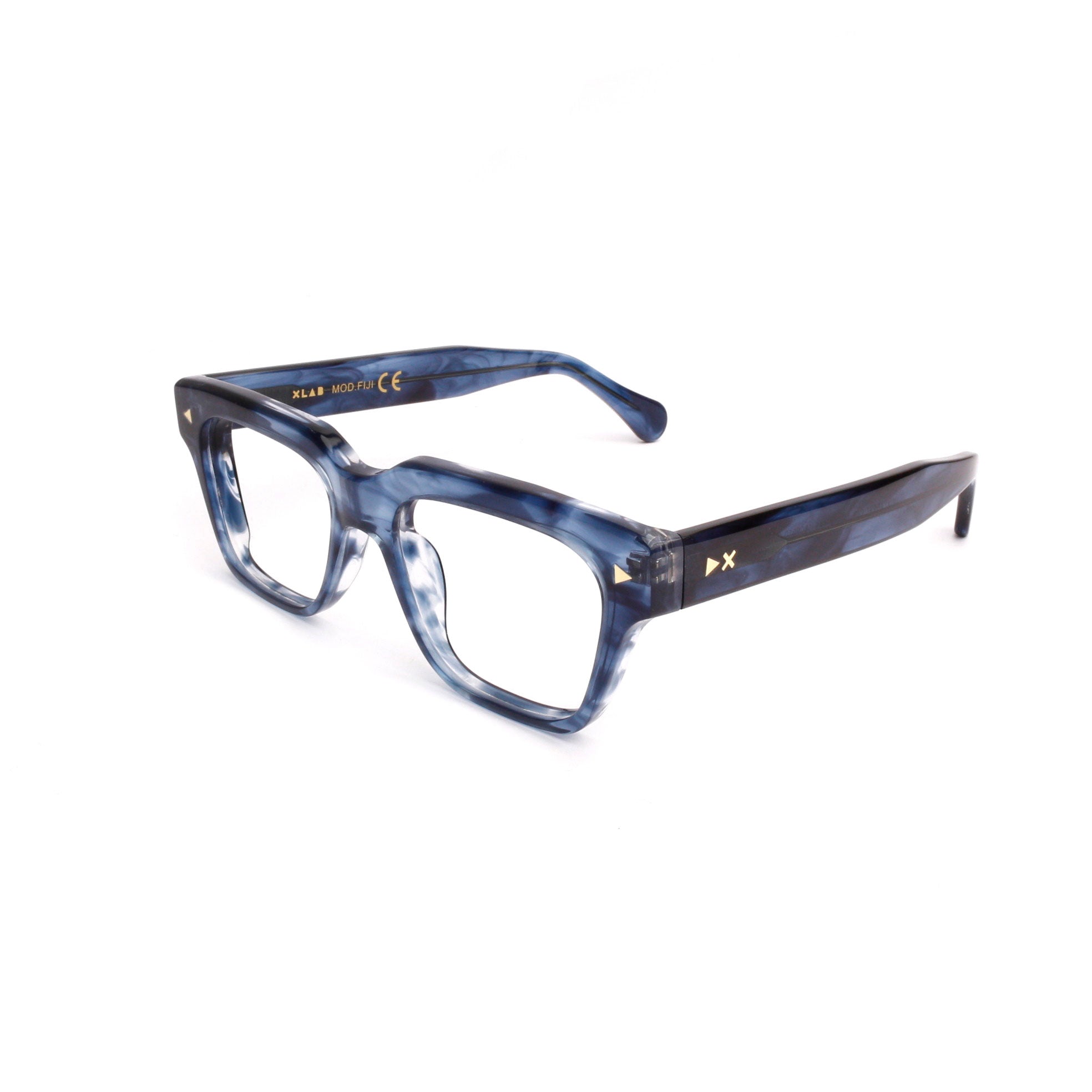 FIJI Montature da vista XLAB Blu striato 8056254600390 1