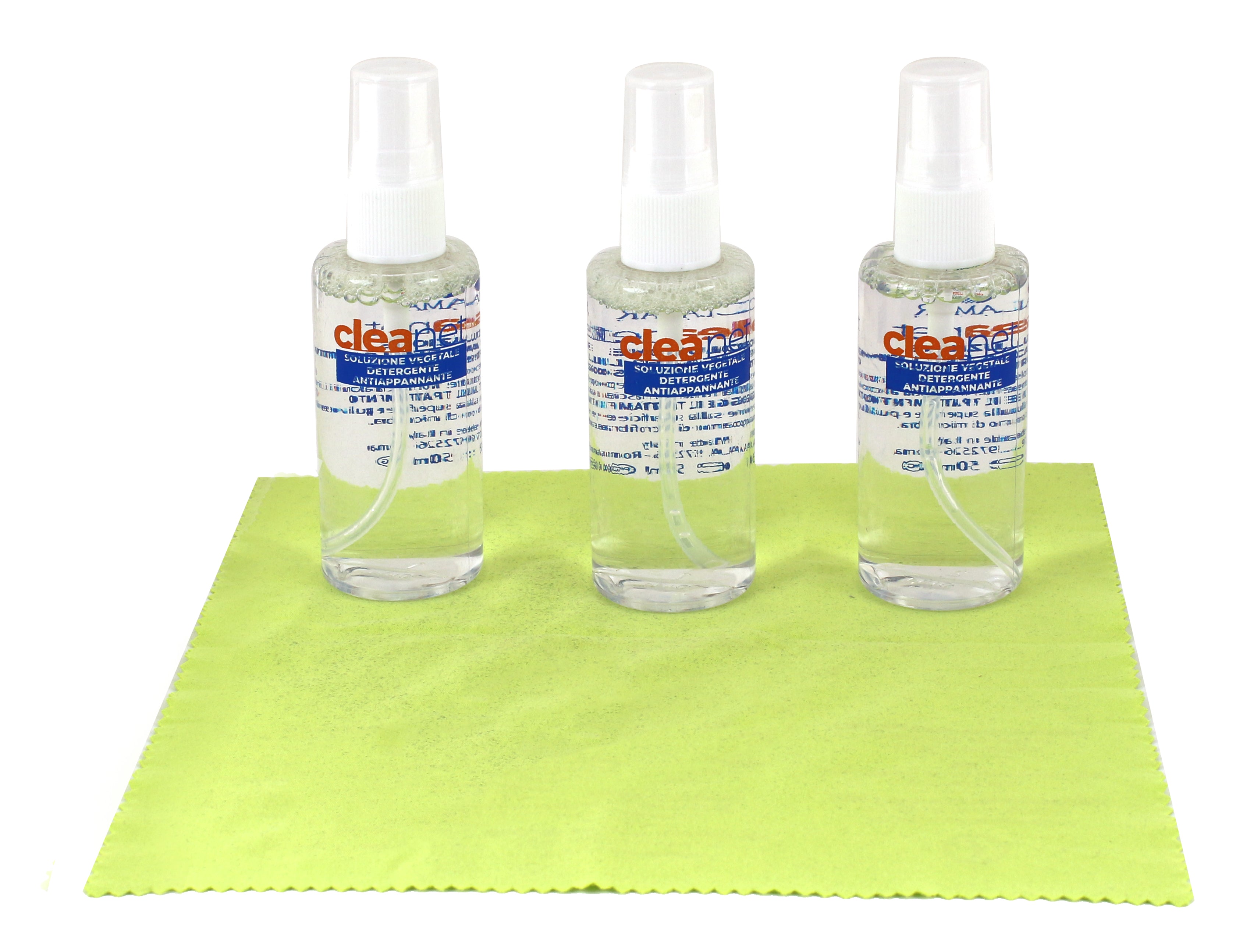 3Pz Spray ANTIAPPANNANTE per occhiali 50ml + microfibra omaggio Spray per occhiali VistaExpert 1