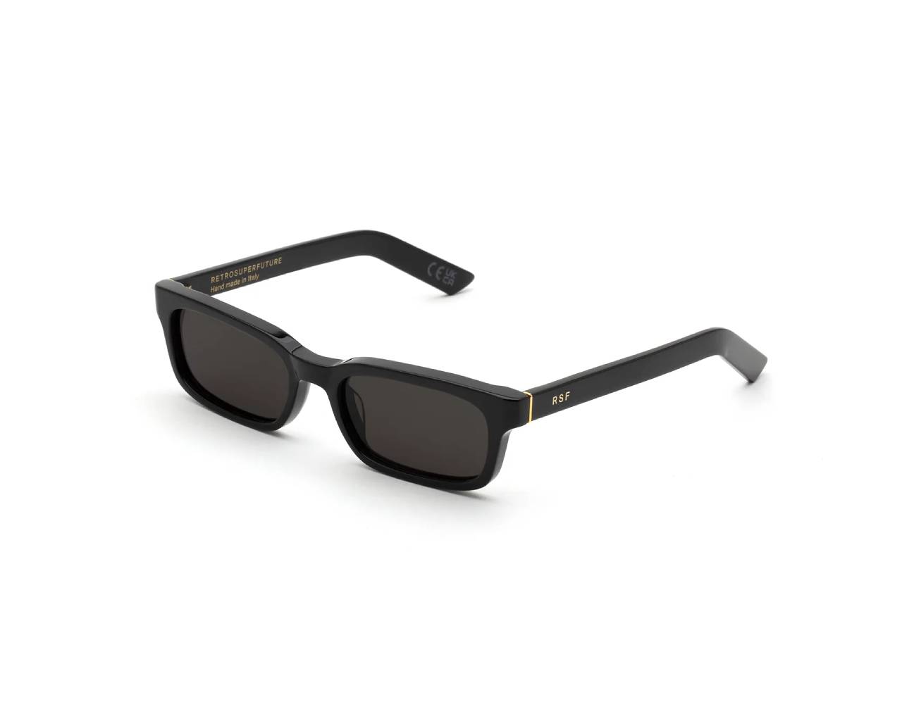 ZZV Gesto Black Occhiali da sole Retrosuperfuture 1
