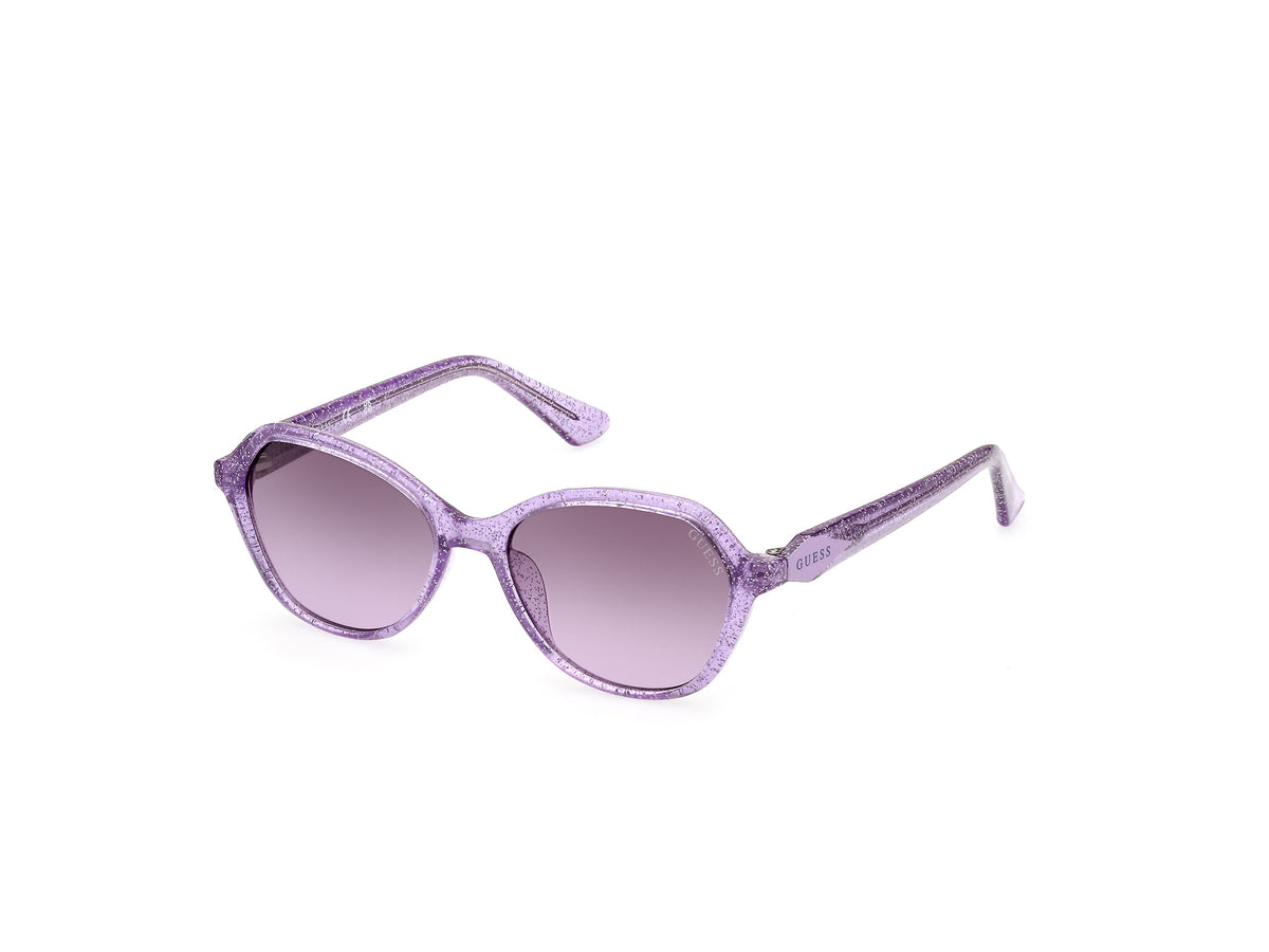 Occhiali Da Sole GUESS GU00197 05B Shiny Black - Taglia 55/20/140, Garanzia 2 Anni, Donna