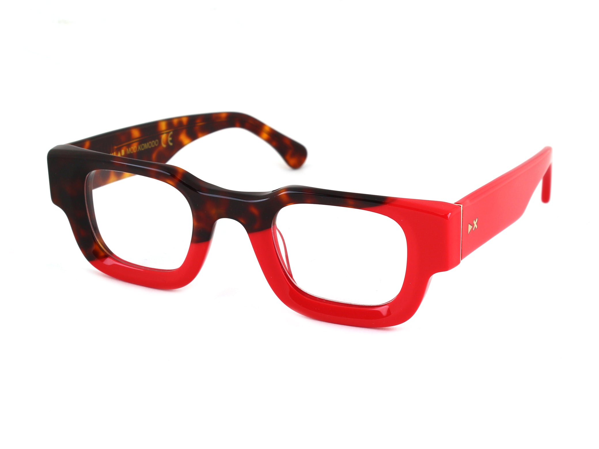 KOMODO Montature da vista XLAB Tartaruga-rosso 8051706535329 9