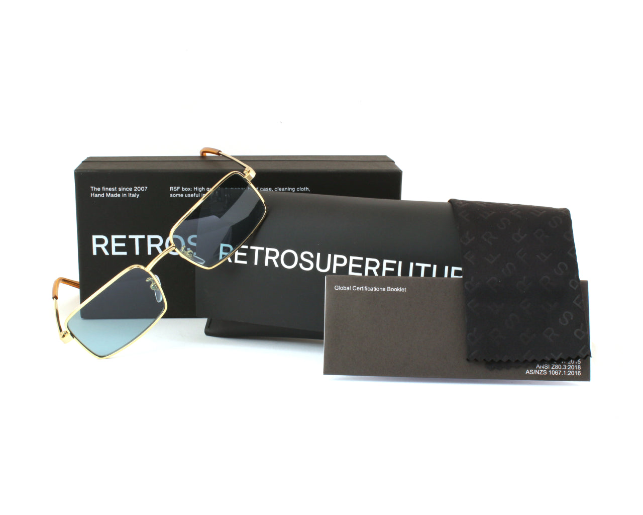VDG Mineral Blue Occhiali da sole Retrosuperfuture 5