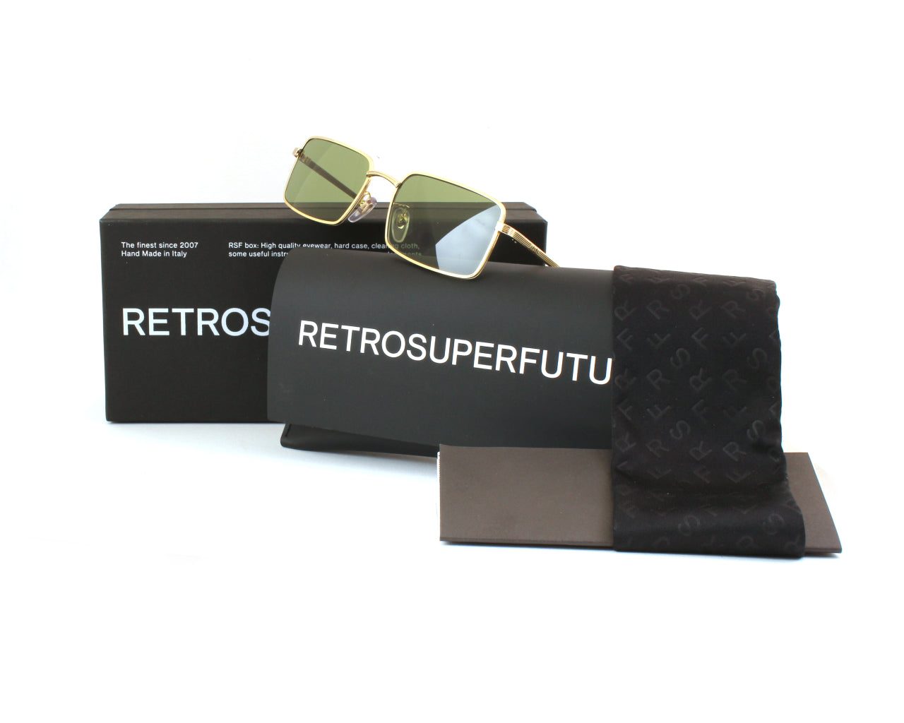 36S Mineral Green Occhiali da sole Retrosuperfuture 5