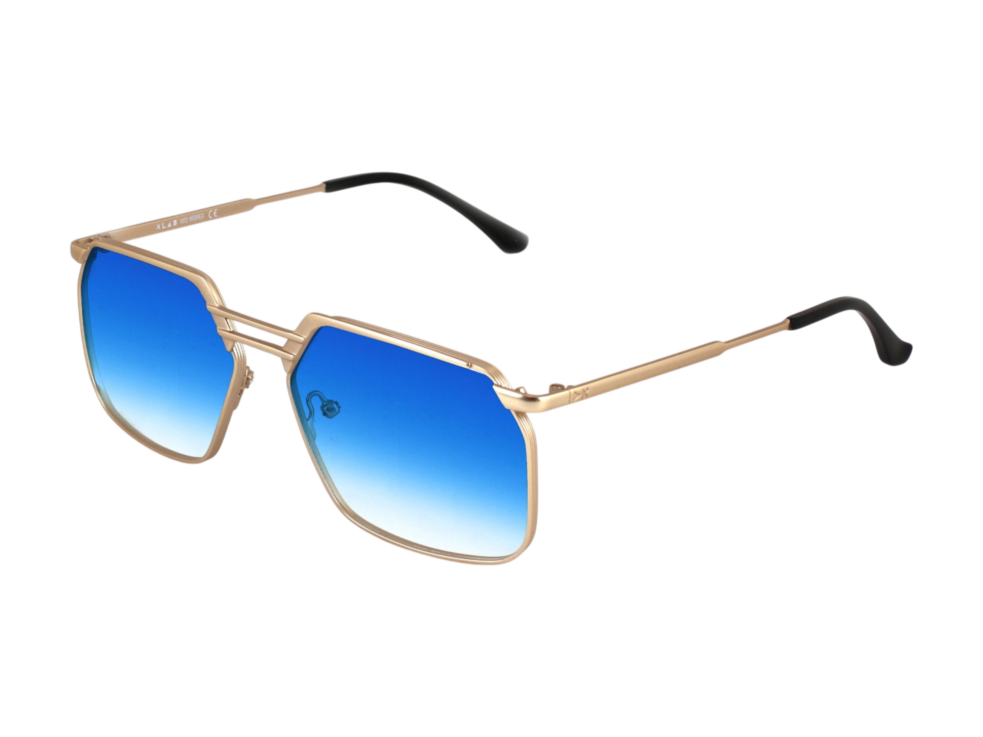 XLAB mod. Moorea Argento/Cobalto fumo polarizzato Occhiali da sole XLAB Oro 8055385827096 1