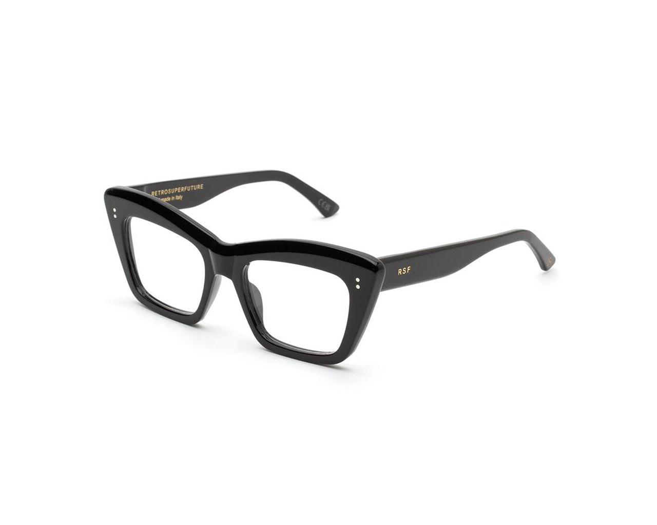 GGI Numero 107 black Montature da vista Retrosuperfuture 1