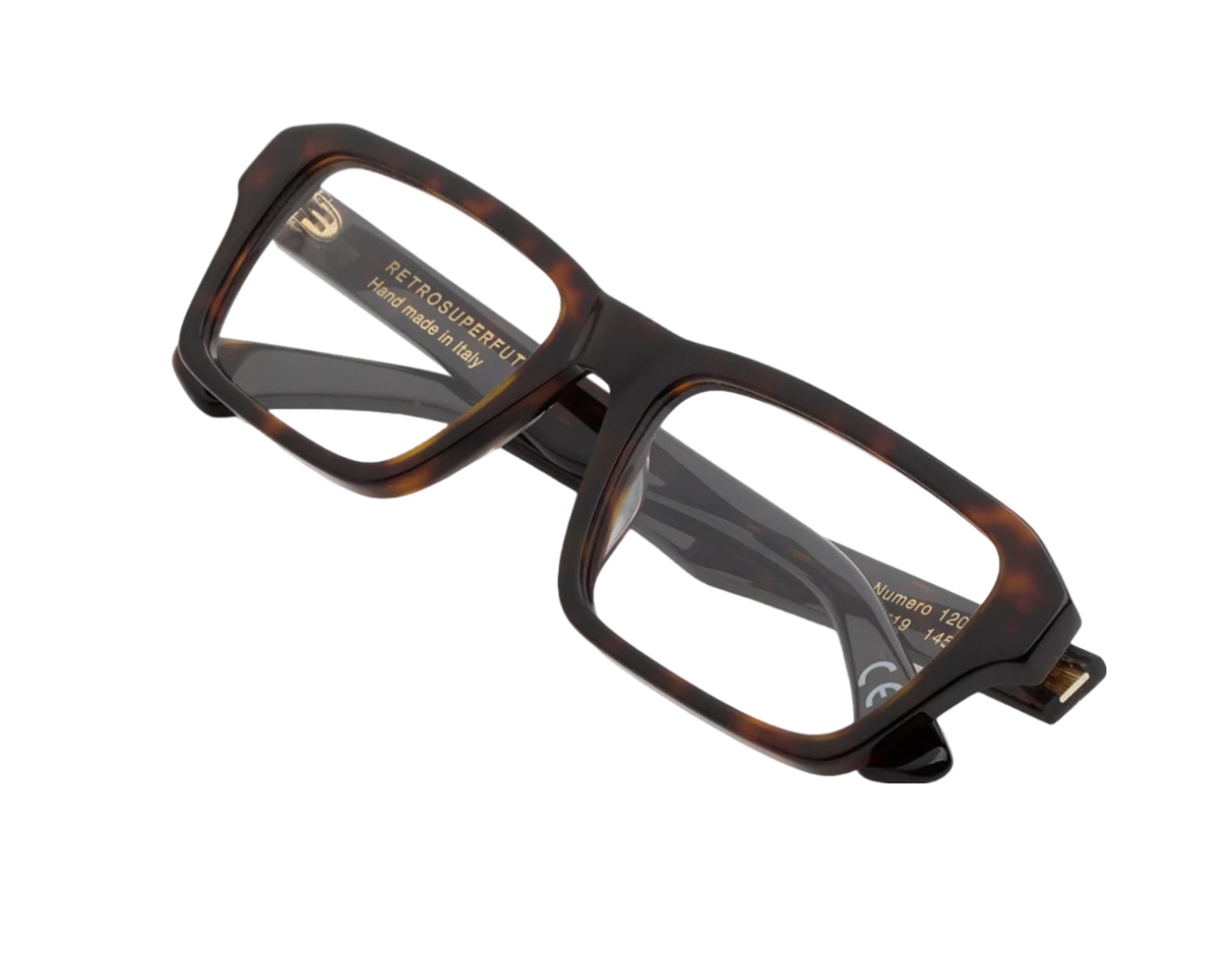 E5R Numero 120 Havana Montature da vista Retrosuperfuture 3