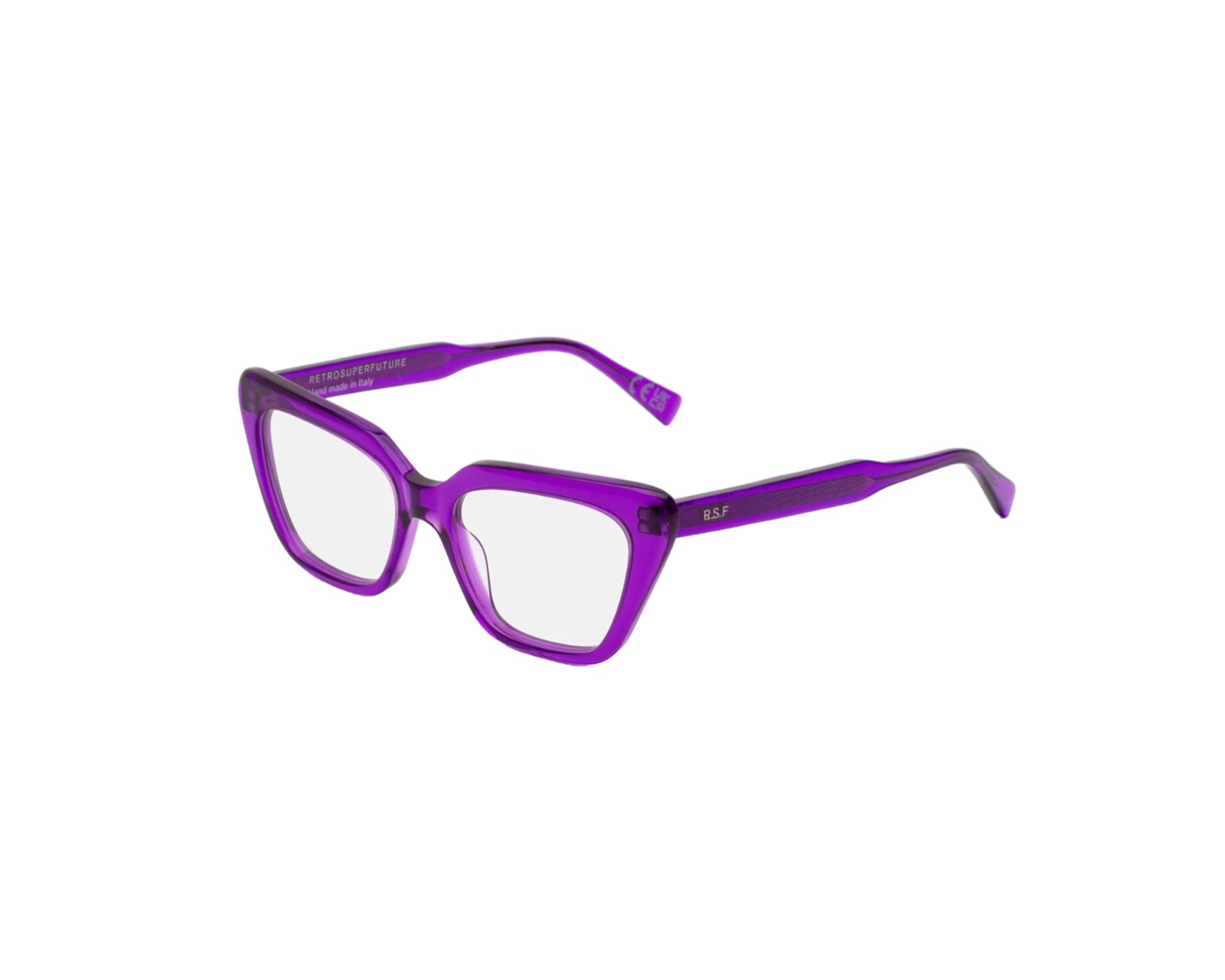 05S Numero 122 Purple Montature da vista Retrosuperfuture 1