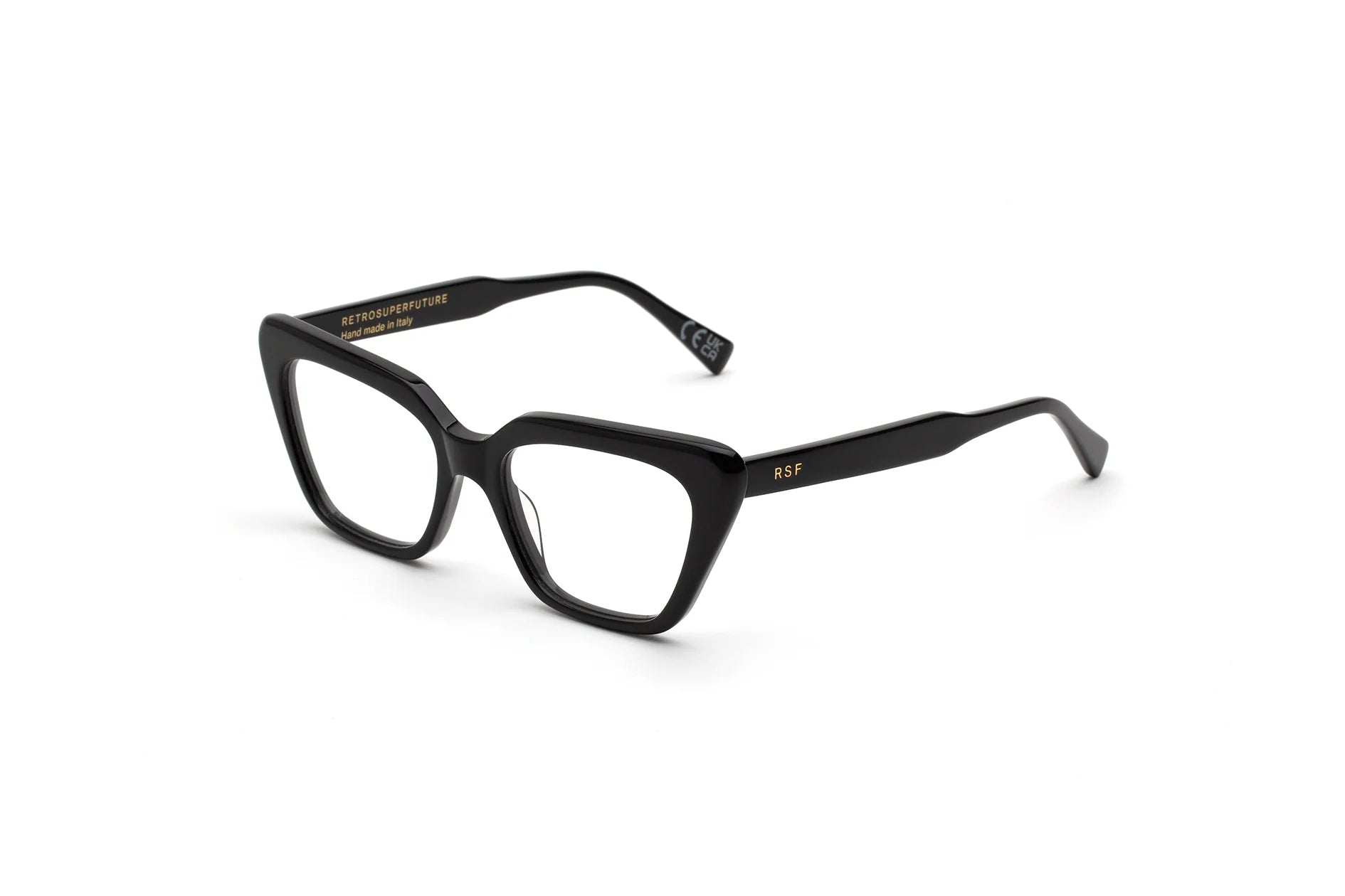Q8H Numero 122 Black Montature da vista Retrosuperfuture 1