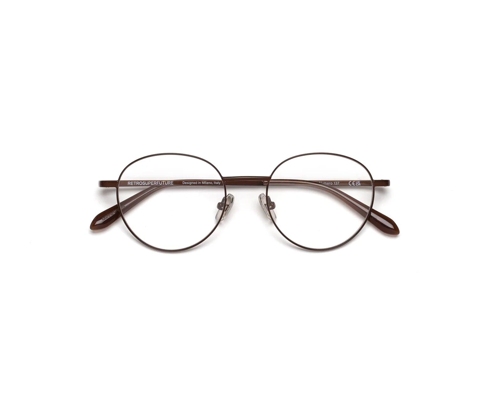 QQH Numero 137 Dark brown Montature da vista Retrosuperfuture 2
