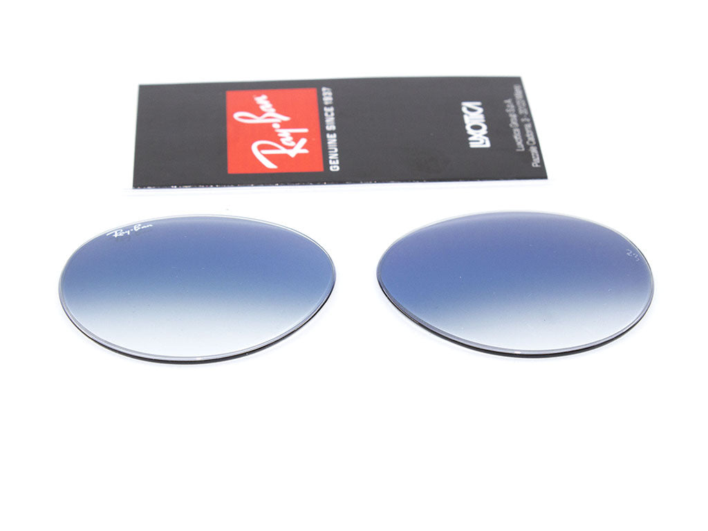 Coppia di Lenti di ricambio Ray-Ban RB3447 ROUND METAL Lenti di ricambio Ray - Ban Azzurro sfumato 8056039486348 24