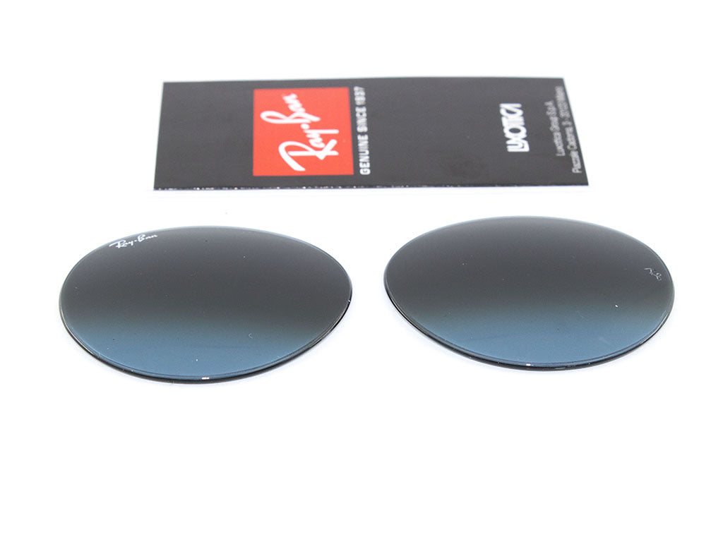 Coppia di Lenti di ricambio Ray-Ban RB3447 ROUND METAL Lenti di ricambio Ray - Ban Blu sfumato marrone 8056039486386 13