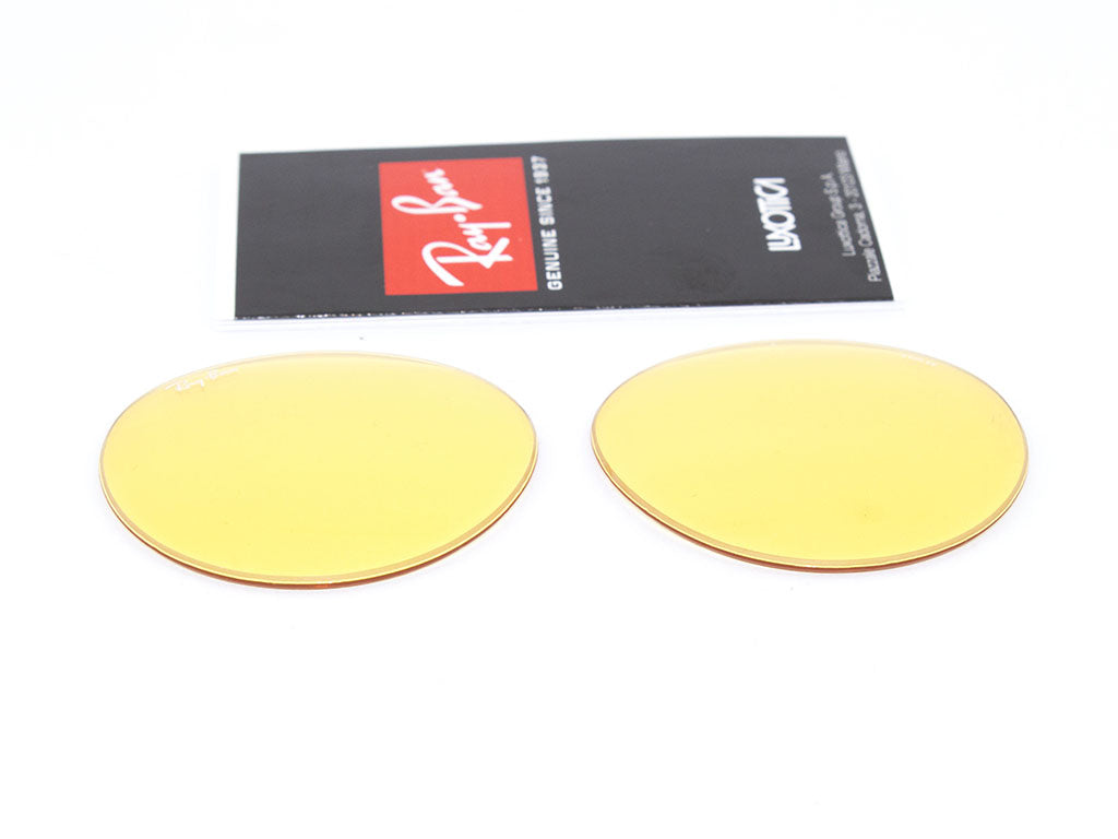 Coppia di Lenti di ricambio Ray-Ban RB3447 ROUND METAL Lenti di ricambio Ray - Ban Giallo fotocromatico 8056039486553 2