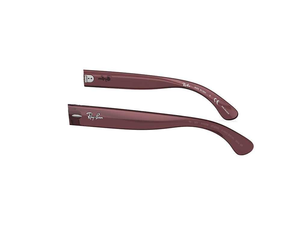 Aste di ricambio Ray-Ban RB4098 Jackie Ohh II Aste di ricambio Ray - Ban 6593T5 marrone trasparente 000036102013 7
