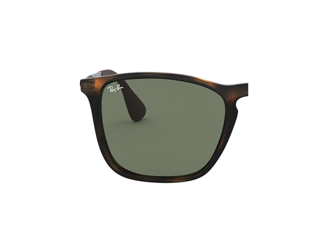 Coppia di Lenti di ricambio Ray-Ban RB4187 CHRIS Lenti di ricambio Ray - Ban 710/71 dark green 000030038004 4