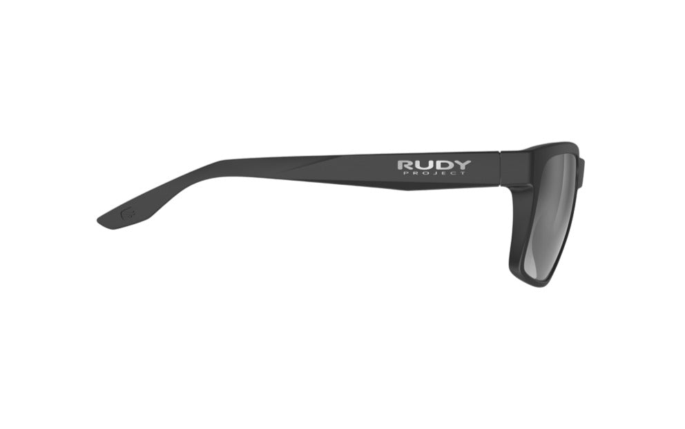 RUDY PROJECT SPINHAWK EDGE BLACK MATTE - SMOKE BLACK DEG.