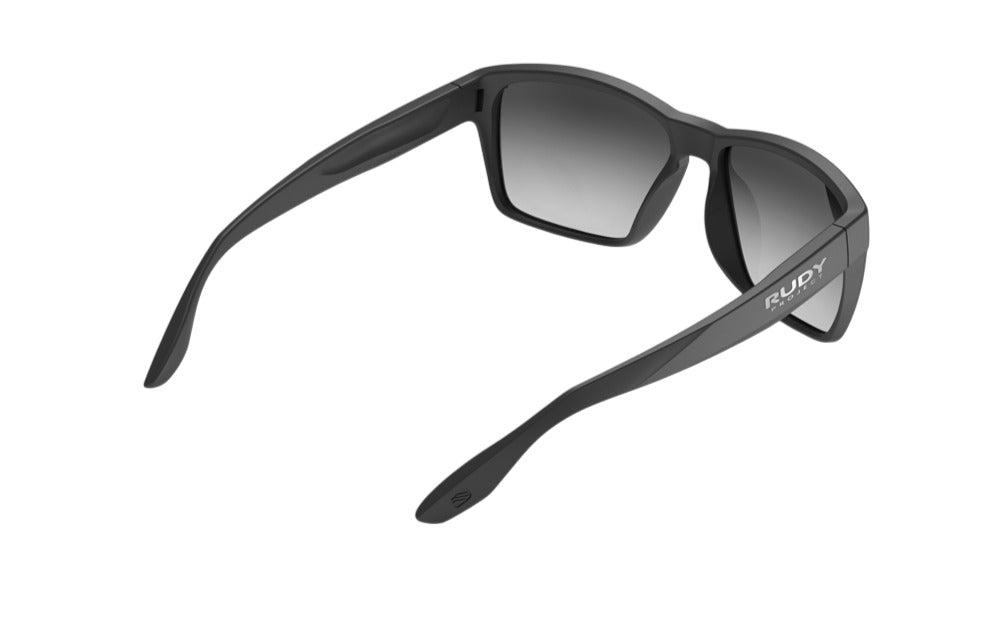 RUDY PROJECT SPINHAWK EDGE BLACK MATTE - SMOKE BLACK DEG.